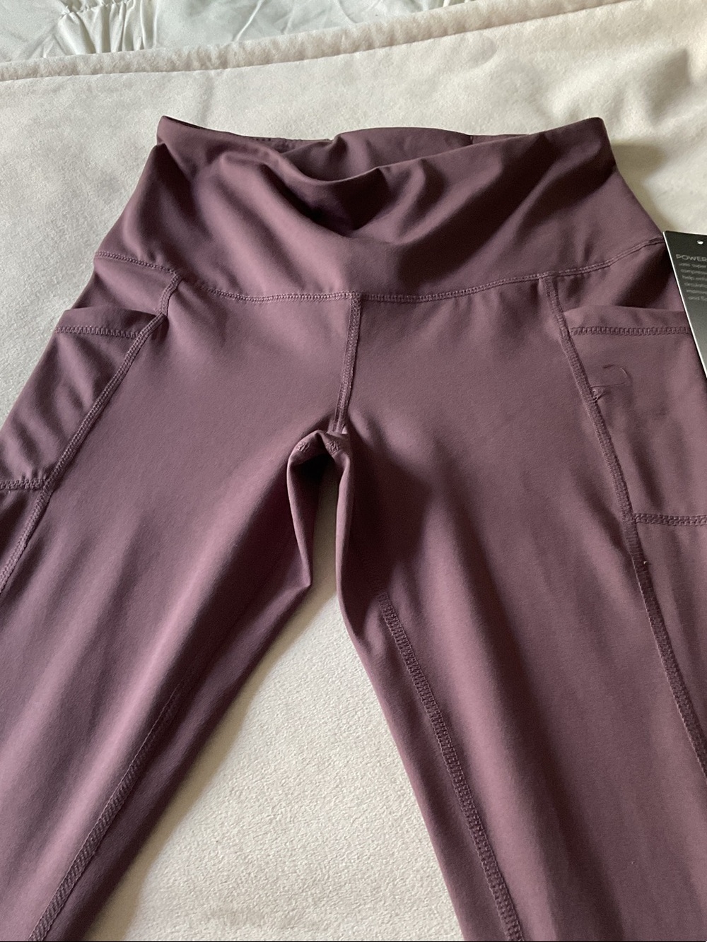 Yogalicious Vintage Purple Capri Leggings - High Waist